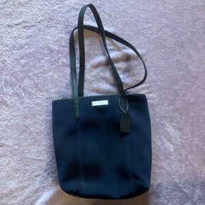 Vintage Navy Blue Coach Purse